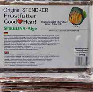Stendker Goodheart SPIRULINA 500g - 1.5 kg pack.